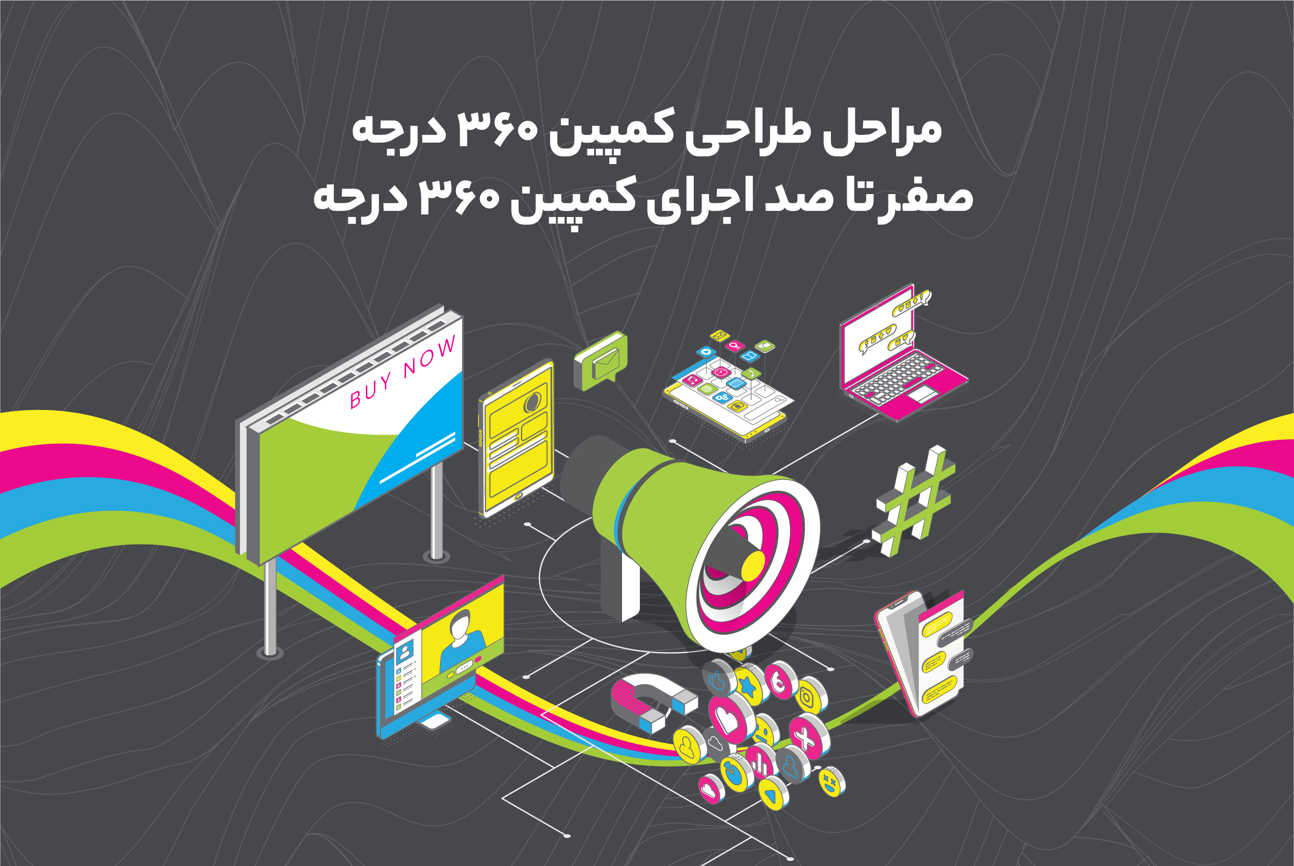 مراحل طراحی کمپین 360